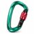 Leopsortz Climbing Carbiner 25 KN – Heavy Duty D Shape Snap Hook for Rockclimbing, Rope Swing | Avaition Aluminium, Lightweight, Rust Proof, for Mountaineering, Rappelling (1, Green, 3.8×2.3 Inch)