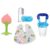 Baby Feeding & Teething Combo Kit | Silicone BPA Free Teether, Finger Toothbrush, Food Feeder & Bib | Complete Infant Oral Care Set for Newborn 0–6 & 6–12 Months