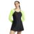 Boldfit Swimming Suit for Women One Piece Swim Suit Set for Woman Knee Length Swimming Costume for Women Stretchable Swimwear Ladies Swimsuit Flexible Fit Swim Dress for Woman Black Green, L