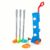 Golf Trolley for Kids – Portable Golf Accessories Kit with 1 Trolley case, 3 Golf Sticks, 3 Balls, Platform Cup & Flag for 3+ Years Kids, Children, Boys, Girls, Sports Outdoor Game for Kids