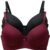 Women’s Nylon Lycra Lightly Padded Full Coverage Wirefree T-Shirt Bra Combo Pack of 2