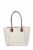 Van Heusen Women’s Vogue Laptop Bag|Classic Offwhite Bag | Fits Upto 13 Inch Laptop | Office Bag
