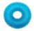 Dog Trust Durable Natural Rubber Hard Spiked Ring Shape Chew Toy Ideal for Teeth Cleaning and Chewing Dogs & Puppies (Multicolor) for Aggressive Chewer
