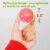 Pet Parrot Toy Plastic Colorful Birds Ball for Budgie African Grey Cockatoo Cockatiel Sun Conures Rabbit Cat 4PC Color Random