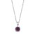 Ornate Jewels 925 Silver American Diamond 2 Carat Solitaire Pendant with Chain for Women & Girls | With Certificate of Authenticity and 925 Stamp | Life-time Warranty