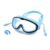 Boldfit Swimming Goggles for Kids, Boys With Adjustable Strap, UV Protection, Antifog Goggles for Swimming Girls Air Tight with Free Ear & Nose Plug – Blue Black
