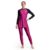 Boldfit Swimming Suit for Women 2 Piece Swim Suit Set, Full Body Swimming Costume, Stretchable Fit Swimwear, Sleeve Swimsuit for Women Polyspandex Swimming Dress