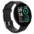 Bouncefit M I D18 Round Fitness Band Smart Watch for Men, Women, Boys, Girls, Kids – Single Touch Interface, Water Resistant, Workout Modes, Quick Charge Sports Smartwatch – Black (KK)