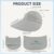 GUSTAVE® Unisex Summer Hats with Detachable Flaps, Sun Hats for Women, Sun Protection Cap for Women, for Gardening, Beach, Boating, Fishing