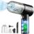 DADLM® 3 in 1 Portable Car Vacuum Cleaner with Blower | USB Rechargeable Wireless Handheld Car Vacuum Cleaner Traveling, Camping Reusable,Portable,Rechargeable (1)