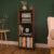ECOLINE 3 Tier Wooden Bookshelf for Home & Office, Engineered Wood, Brown