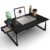 AUNO Engineered Wood Office Table for Home/Writing Desk for Office/Folding Table for School/Folding Study Table/Work from Home Multipurpose Table (Black COTEED)