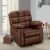Sleepyhead RX5 Designed by Duroflex – Single Seater Leatherette Manual Recliner with Durable Spring Support | Stylish Upholstery | Snug Fit for Luxurious Comfort (Glossy Sandy Swag)
