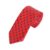 TRIPIN Men’s Red Blue And White Medallion Jacquard Tie for Wedding, Party & Formal Wear