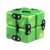 Cubelelo Drift Infinity Cube (Green) | Magic Puzzle Cool Mini Gadget for Stress and Anxiety Relief for Kids and Adults | Desk Finger Flip Toy for Fun and Game | for Ages 3 Years and Above