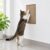 Scratch Pad for Cat, Self-Adhesive, Handmade & Durable, The Ideal Solution for Scratching & Exercise of Your cat, Cat Scratching Pad for Wall & Cupboard, (31CM × 21CM) Medium Size