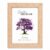 EverMineCrystal Amethyst Tree of Life Frame for Home Décor | Crystal Tree Wall Art in Wooden Frame | Spiritual & Meditation Room Decoration | Handmade Gemstone Artwork | Gift for Housewarming, Birthday & Anniversary