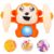 Gooyo GY-2029 Voice Control Banana Dancing Monkey Toy | Spinning, Rolling and Tumbling Toy for Kids with Bright LED Lights & Sound Effects | Orange | 3xAAA Battery (Not Included)