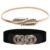 Shining Diva Fashion 2pcs Combo Waist Belts for Women and Girls | Stylish Belts for Dresses Jeans Saree | Celebrity Inspired Fashion Accessories