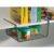 Combo Pack of 1 Under Shelf Hanger Basket Steel Wire Rack Storage for Kitchen & Bathroom Organizer Assorted Colour: Black (28x26x15CM) (Made in India)