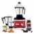 Rico 1000W Juicer Mixer Grinder for Kitchen & Home (Mixie) | 4 Jars (3 Steel + Nutri Sipper) for Smoothies, Chutney, Masala & Batter | Heavy Duty 18000 RPM | ISI Marked | 5 Yr Warranty