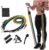 VIULVUK Home Gym Workout Kit for Men & Women | 11-Piece Resistance Bands with Toning Tubes, Ankle Straps, Door Anchor, Handles & Carry Bag | Exercise Rubber Band for Full Body Fitness & Stretching