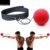Grab Classy -The Boxing Reflex Ball with Headband and Cotton Mask for Speed Reactions; Punching; Fight Skill and Hand-Eye Coordination (Red)