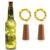 Lexton Wine Bottle Cork Lights – 20 LEDs Copper Wire String Lights | Battery Operated Fairy Lights for Bottle, DIY, Home, Party, Wedding, Diwali Decoration (Warm White, Pack of 2)