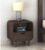 MURALICRAFT Solid Sheesham Wood Bedside Table for Bedroom | Wooden Bed Side Nightstand Lamp Table with Drawer & Open Shelf Storage for Home & Hotels | Rosewood, Walnut