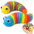 Wembley Caterpillar Toy Toddler Toys for Kids Fun Sensory Play Flexible Joint Movement Colorful Vibrant Design Engaging Handheld Baby Toys & Unique Birthday Gift for Kids Age 3 4 5 6+