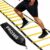 PRO365 Universal Self Training 8M Agility Ladder with Carry Bag | Adjustable Multiple Rungs | Ideal for Soccer, Football, Speed & Fitness Drills | 1 Year Warranty (4M, 10Runs)