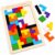 Niwlix Wooden Russian Blocks Puzzles for Kids Adults, Wood Intelligence Kids Toys for 2-5 Years Boy,Wooden Puzzles Brain Teasers Toy Educational Gift for 7-10 Years