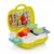 Amazon Brand – Jam & Honey Suitcase Kitchen Set Toy for Kids 2+ Years, BIS Certified Safe for Kids, Portable Pretend Play Cooking Set with Accessories, Role Play Toy for Girls & Boys, Multicolour
