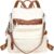 Pagwin 20L Backpack for Women & Girls with Compartment | College/University Bag | Metal Zips with Secret Pocket | Water Resistant | PU Backpack for Women