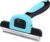 SILENCIO Pet Grooming De-Shedding Tool Brush for Dogs, Cats and Rabbits| Dog De-Shedding Comb for Short, Medium, and Long Hair All Breeds (Large)