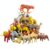 ZESTHOME Jungle Animal Toys for Kids 3+ | 12PCS Forest Farm Forest Animal Action Figure Toy for Boys & Girls Birthday Gift for Children Wild Zoo Animal Set for Boys and Girls