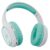 Zebronics Thunder (2026 Upgrade) Wireless Headphones, BT v6.0, True 60 hrs Playback, 40mm Drivers, ENC, Gaming Mode, Dual Pairing, AUX & microSD, Rapid Charging, Call Function (Sea Green)