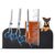 Amazon Basics Dog & Cat Grooming Kit – 4-Piece Stainless Steel Set with Thinning Shear, Trimming Scissors, Curved Scissors & Grooming Comb – All-in-One Pet Grooming Set