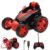 Gooyo DB2069 360° Rotating & Rolling Stunt Car Toy with Demo Functions | Spin, Stunt, Flip Functions | Remote Control Stunt Car Toy for Kids | Red | in-Built Battery | Gift Box Packaging