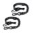 STHIRA 2Pcs 3-in-1 Dog Car Harness Bungee Reflective Restraint