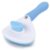 Foodie Puppies Self Cleaning Slicker, Pet Grooming Shedding Brush for Dogs and Cats (Push to Clean Slicker, Oval) – Easy to Remove Loose Undercoat, Pet Massaging Tool Suitable for Pets with Long or Short Hair