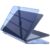 EooCoo Clear Case for Apple MacBook Neo Cover 13 inch 2026 Indigo A3404