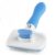 Foodie Puppies Grooming & Cleaning Thin Slicker Brush for Dogs & Cats | Self Clean Brush for Shedding | Gently Removes Loose Undercoat, Mats and Tangled (Rectangular, Medium) (Color May Vary)