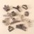 Cerrito Hair Claw Clips for Women Girls – 3 Large and 3 Small Pcs Strong Hold Clamps for Thick Thin Hair, Matte Nonslip Jaw Clips, Neutral Butterfly Claw, Styling, Ponytail Holder, Multicolor