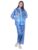 Dollar Unisex PVC Waterproof Raincoat Jacket & Pant Set | Zipper & Button Closure | Adjustable Hood & Pocket | Lightweight Full Body Rain Suit for Men & Women