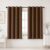 HOMEMONDE 100% True Blackout Curtains 5 Feet for Window 1 Piece – Faux Silk Blackout Thick Curtains, Room Privacy and Thermal Insulation 60 Inch – (Dark Brown, 152×166 CMs)