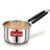 Lifelong Stainless Steel Heavy Bottom Saucepan | 1.5liter, 17cm Saucepan with Handle | Milk & Tea Boiling Pot for Kitchen | Induction & Gas Stove Compatible | Durable and Easy to Clean (LLSSP17)