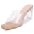 TRASE Transparent Block Heels for Women Stylish | Fashionable Heel Sandals for Girls | Elegant & Formal Footwear