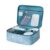 Travel Makeup Pouch Bag for Women, Cosmetic Organizer Bag with Multiple Compartments & Mesh Pocket, Portable Toiletry Bag, Makeup Storage Case for Travel, Vanity, Office