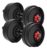 Amazon Brand – Symactive 20 Kg Adjustable Dumbbell Set – Durable PVC Plates (2kg x 4, 3kg x 4) with Secure Weight-Locking Mechanism, Pair of 14” Rods & Nuts